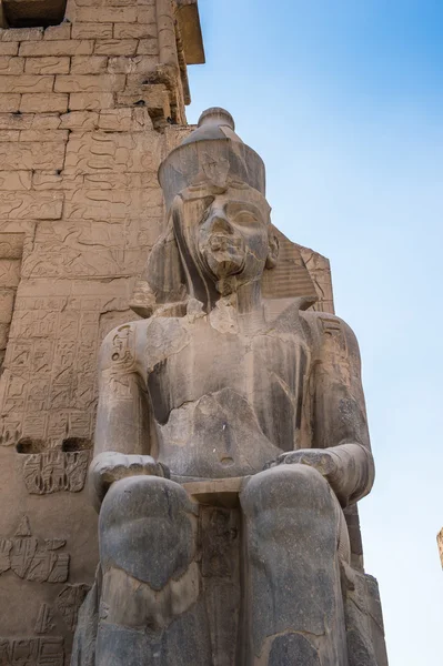 Luxor-Tempel, Ostufer des Nils, Ägypten — Stockfoto