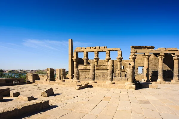 Temple d'Isis de Philae (île d'Agilkia dans le lac Nasser ) — Photo