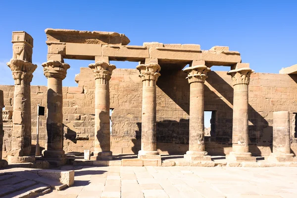 Templo de Isis de Philae (Isla Agilkia en el Lago Nasser ) —  Fotos de Stock