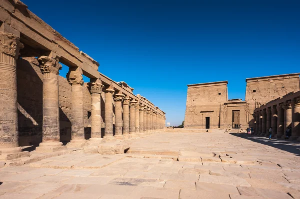 Templo de Isis de Philae (Isla Agilkia en el Lago Nasser ) —  Fotos de Stock