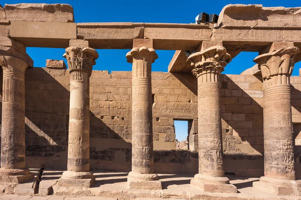 Temple d'Isis de Philae (île d'Agilkia dans le lac Nasser ) — Photo