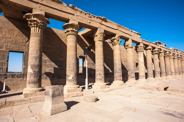 Templo de Isis de Philae (Isla Agilkia en el Lago Nasser ) —  Fotos de Stock