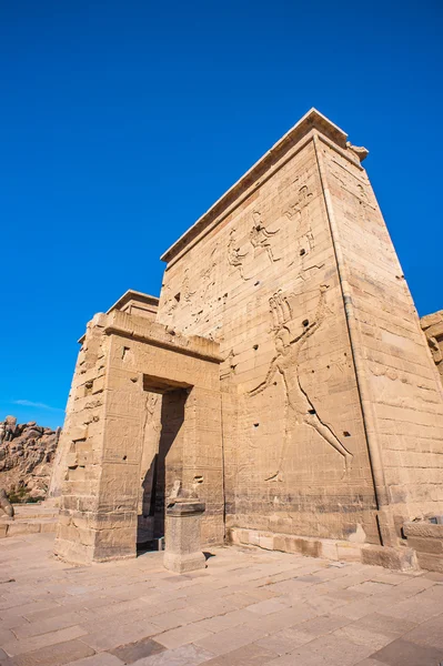 Tempel van Isis van Philae (Agilkia eiland in Lake Nasser) — Stockfoto