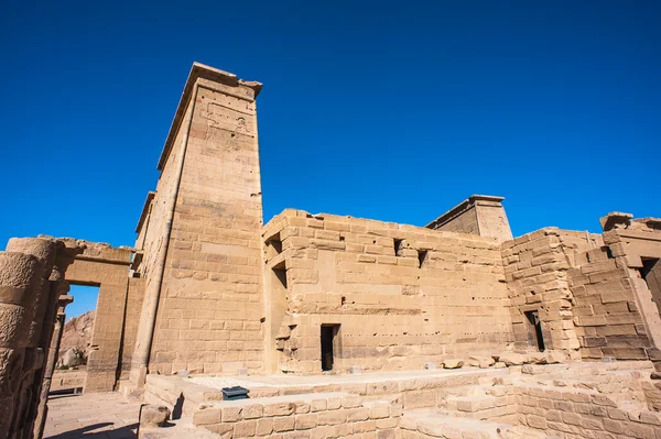 Temple of Isis from Philae (Agilkia Island in Lake Nasser) — Stock Photo, Image