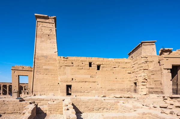 Tempel van Isis van Philae (Agilkia eiland in Lake Nasser) — Stockfoto