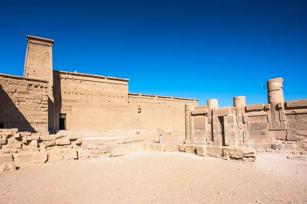 Temple of Isis from Philae (Agilkia Island in Lake Nasser) — Stock Photo, Image