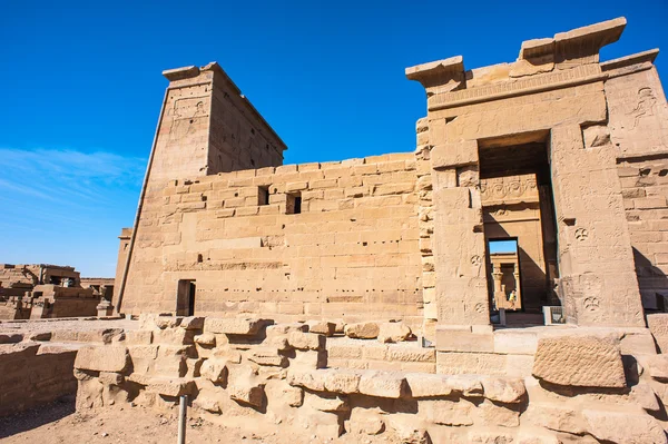 Tempel van Isis van Philae (Agilkia eiland in Lake Nasser) — Stockfoto