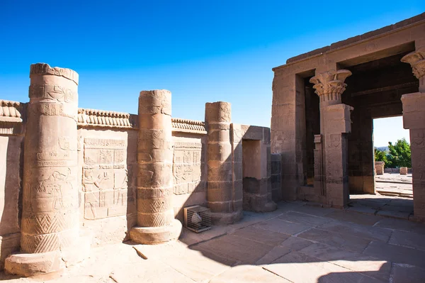 Temple of Isis from Philae (Agilkia Island in Lake Nasser) — Stock Photo, Image