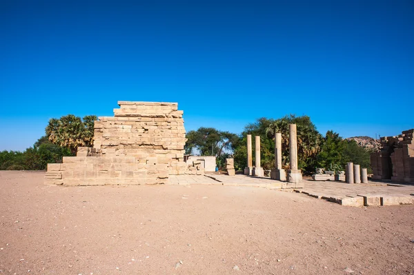 Tempio di Iside da Philae (Agilkia Island nel lago di Nasser ) — Foto Stock
