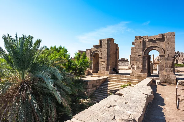 Tempio di Iside da Philae (Agilkia Island nel lago di Nasser ) — Foto Stock