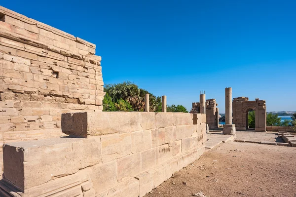 Templo de Ísis de Philae (Ilha de Agilkia no Lago Nasser ) — Fotografia de Stock