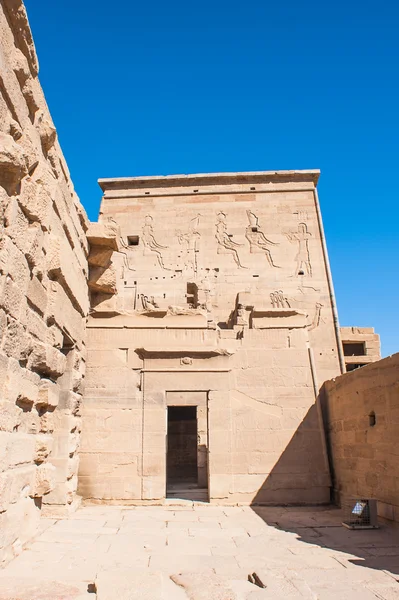 Temple d'Isis de Philae (île d'Agilkia dans le lac Nasser ) — Photo