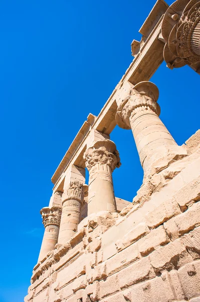 Templo de Isis de Philae (Isla Agilkia en el Lago Nasser ) — Foto de Stock