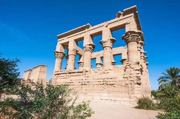 Tempel van Isis van Philae (Agilkia eiland in Lake Nasser) — Stockfoto