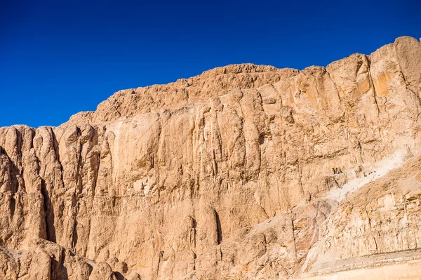 Parte do templo mortuário de Hatshepsut, Cisjordânia do Nilo — Fotografia de Stock