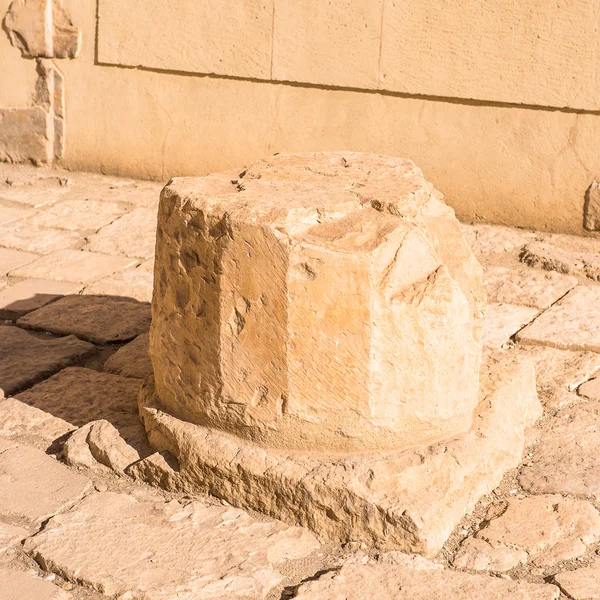 Del av bårhus temple of Hatshepsut, västra stranden av Nilen — Stockfoto