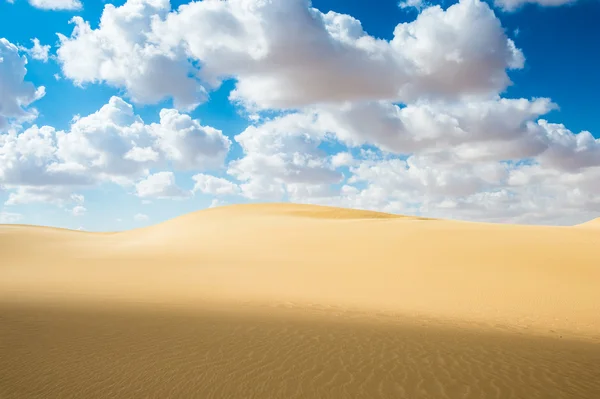 Belles dunes de sable dans le désert du Sahara, Egypte — Photo
