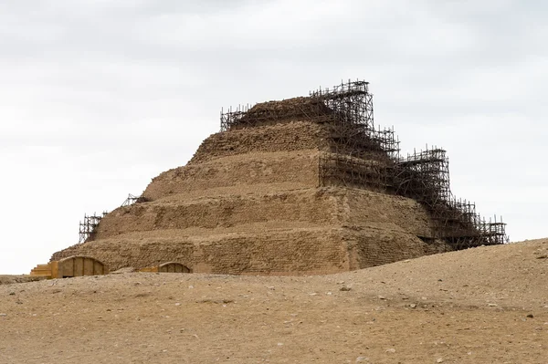 Pyramide von Sakkara, Ägypten — Stockfoto