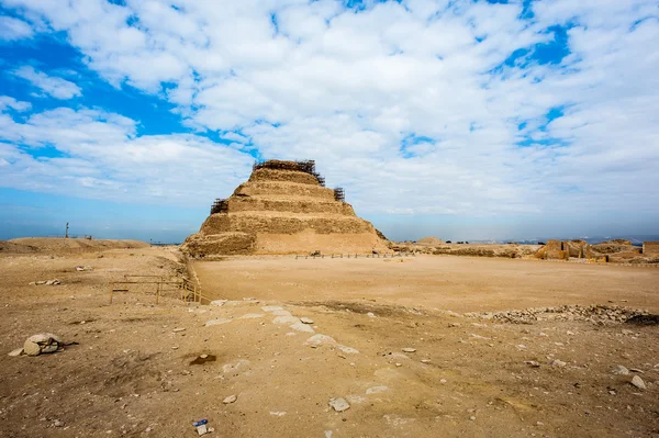 エジプトのジョセル王のピラミッド — ストック写真