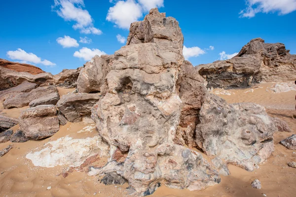 Western White woestijn National Park van Egypte — Stockfoto