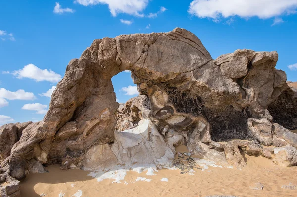 Západní bílé pouště národní Park Egypta — Stock fotografie