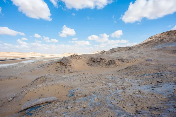 Western White Desert National Park i Egypten — Stockfoto