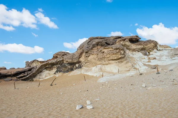 Western White Desert National Park i Egypten — Stockfoto