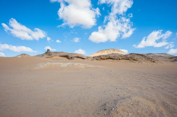 Západní bílé pouště národní Park Egypta — Stock fotografie