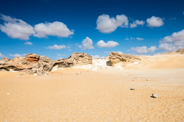 Western White Desert National Park i Egypten — Stockfoto