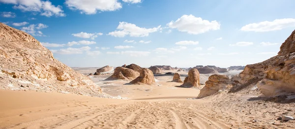 Western White Desert National Park of Egypt — Stock Photo, Image