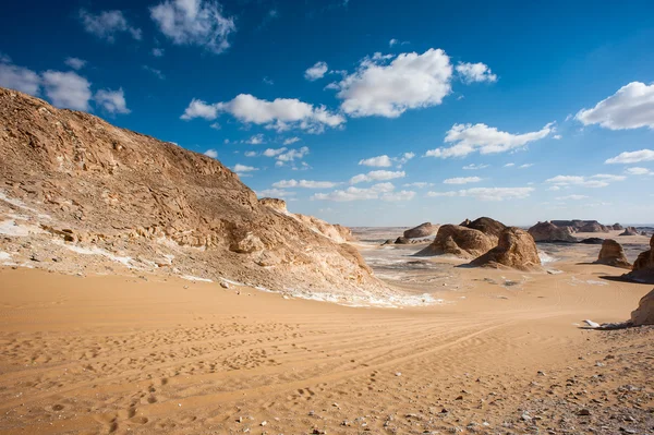 Western White Desert Park Narodowy Egiptu — Zdjęcie stockowe