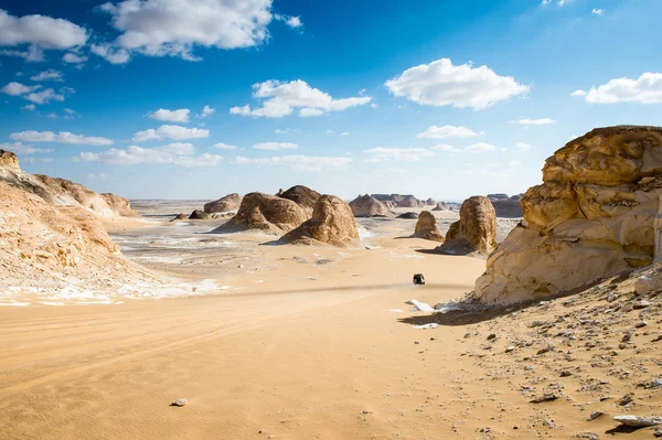 Western White Desert National Park of Egypt — Stock Photo, Image