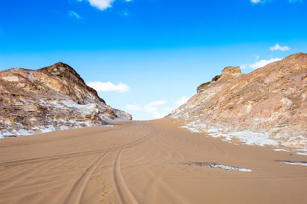 Western White Desert National Park of Egypt — Stock Photo, Image