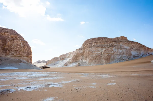 Západní bílé pouště národní Park Egypta — Stock fotografie