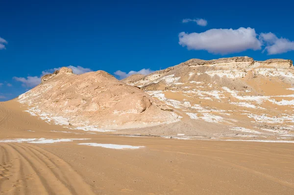 Western White Desert National Park i Egypten — Stockfoto