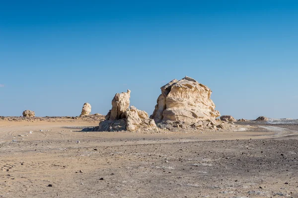 Západní bílé pouště národní Park Egypta — Stock fotografie