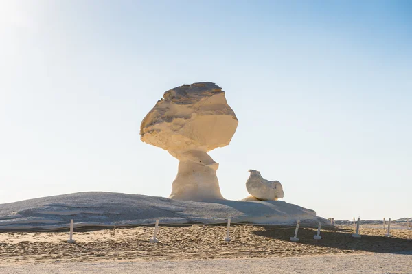 Západní bílé pouště národní Park Egypta — Stock fotografie