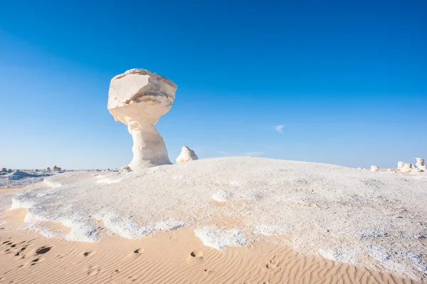 Západní bílé pouště národní Park Egypta — Stock fotografie