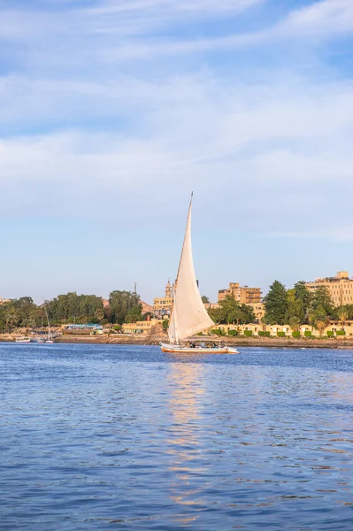 Aswan stad in Egypte — Stockfoto