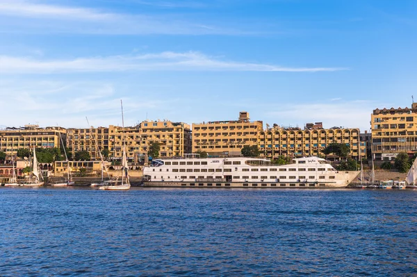 Aswan stadt in ägypten — Stockfoto