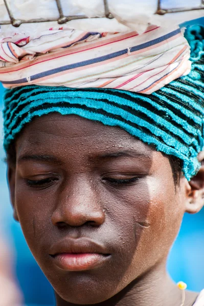 Les vraies personnes au Ghana, Afrique — Photo