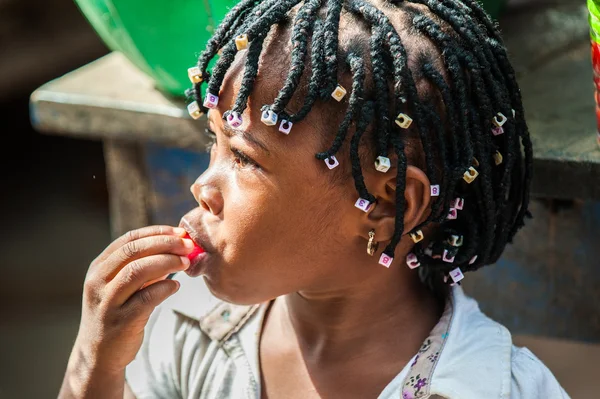 Personas reales en Ghana, África — Foto de Stock