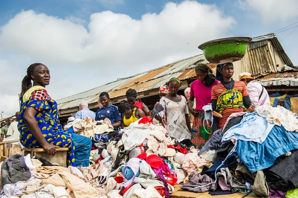 Real people in Ghana, Africa — Stock Photo, Image