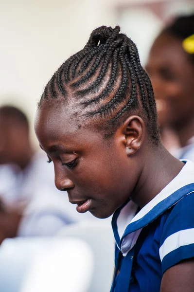 Les vraies personnes au Ghana, Afrique — Photo