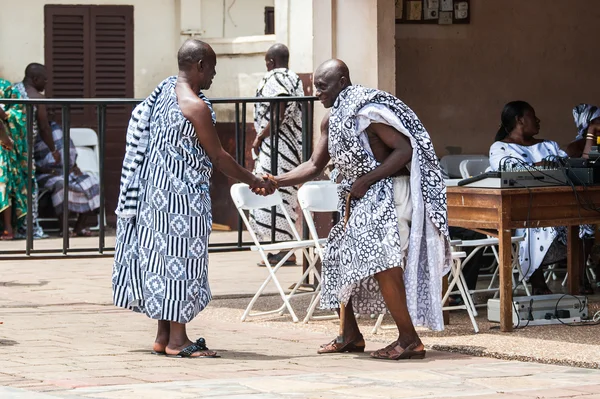 Persone reali in Ghana, Africa — Foto Stock