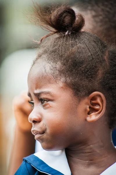 Les vraies personnes au Ghana, Afrique — Photo