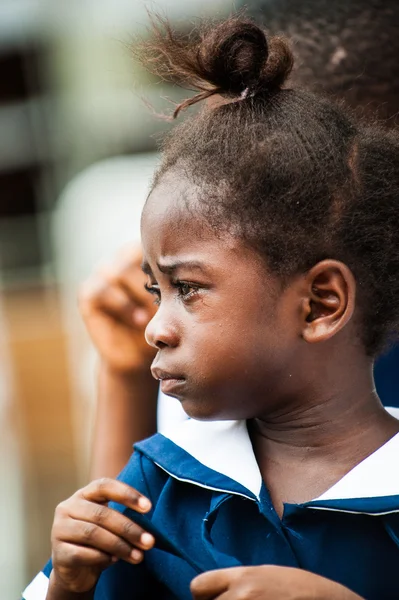 Les vraies personnes au Ghana, Afrique — Photo