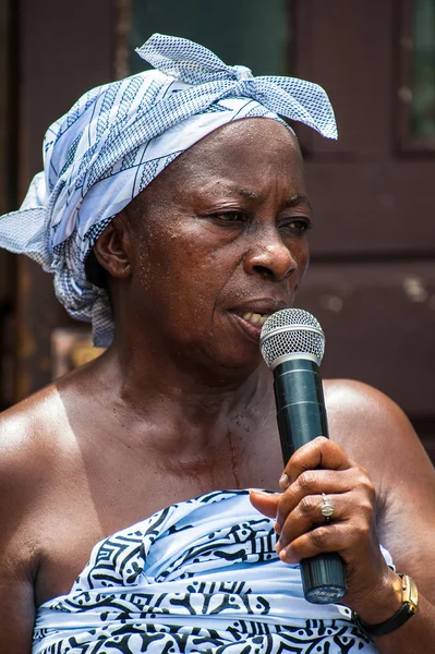 Real people in Ghana, Africa — Stock Photo, Image