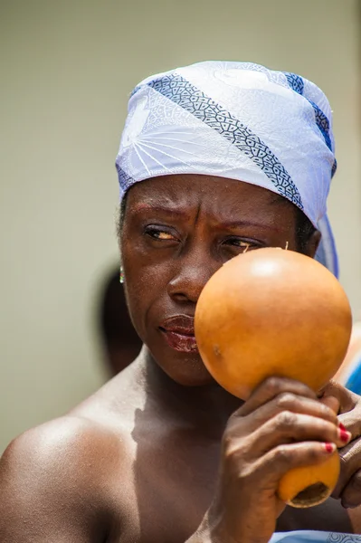 Persone reali in Ghana, Africa — Foto Stock