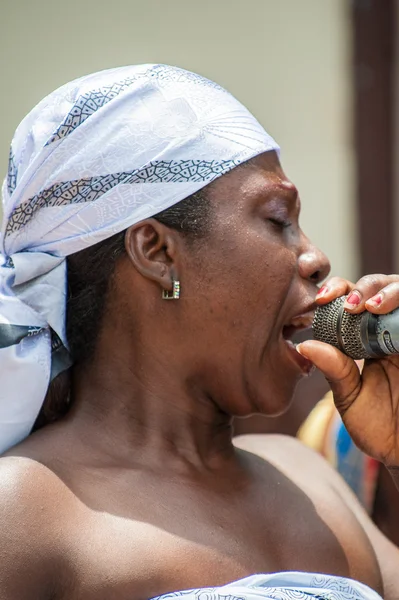 Prawdziwi ludzie w Ghana, Afryka — Zdjęcie stockowe